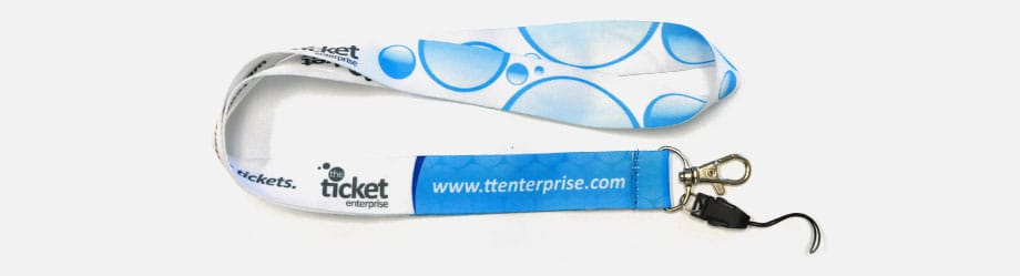 Dye Sublimated Imprinted Lanyards